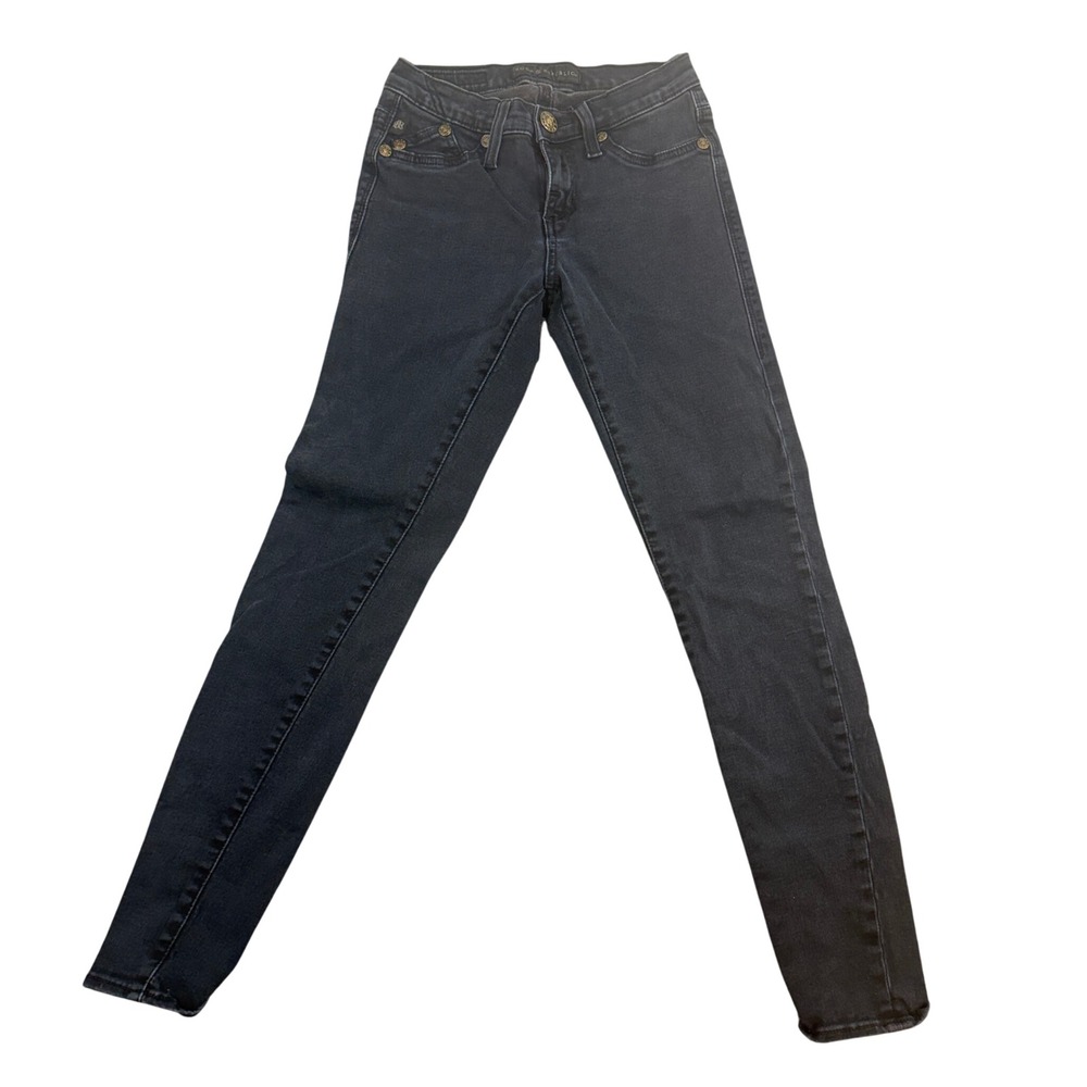 Rock & Republic‎ Kashmiere Skinny Jeans Dark Wash Black Womens 2S R010223